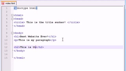 Xhtml and Css Tutorial - 4 - Paragraphs and Line Breaks
