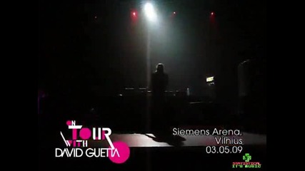 David Guetta на живо - 03.05.09 - Siemens Arena - Vilnius