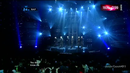 B.a.p - Secret love @ M!countdown (08.03.2012)
