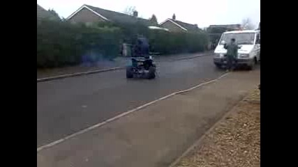yamaha banshee 350 2 stroke quad drift