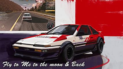 Initial D - Fly to Me to the Moon Back
