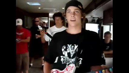 Ryan Sheckler taking a break... 