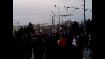 Най-масовият Протест От Варна 17.02.2013