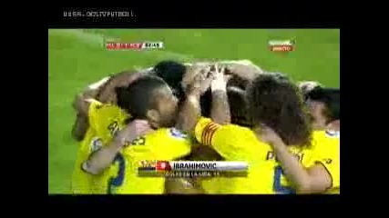 La Liga 27.03.2010 Mallorca 0 - 1 Barcelona 