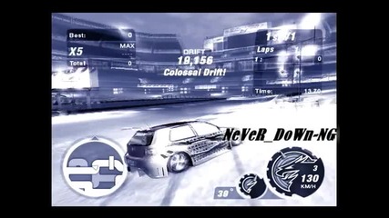 nfsu2 - drifting show in stadiom 3 