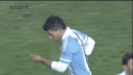 Супер воле на Кун Агуеро : Аржентина - Боливия 1-1 [hq]