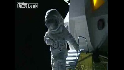 Неприятна случка на Луната