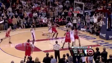 Nba Playoffs 2010 First Round: Game 5 - Cleveland Cavaliers 96 - 94 Chicago Bulls [highlights]