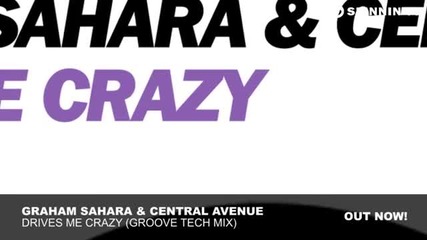 Graham Sahara & Central Avenue - Drives Me Crazy (groove Tech Mix)