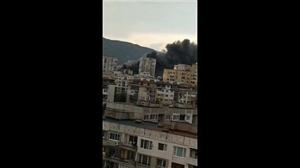 Пожар в София