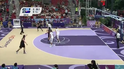 Младежки олимпийски игри 2010 - Баскетбол Гърция - Нова Зеландия 22:19 Групи 