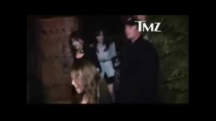 Miley Cyrus and Selena Gomez 
