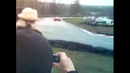 Дрифт Шоу в Плевен(картинг писта) - 21.03.2009.3gp