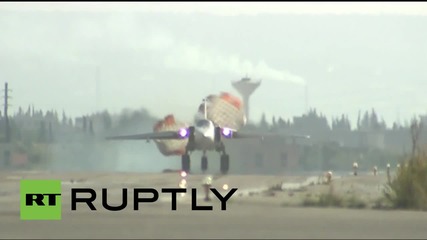 Syria: Russian Air Forces intensify airstrikes against IS