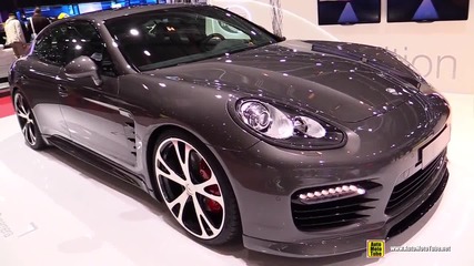 2015 Porsche Panamera Diesel Techart - Exterior and Interior Walkaround - 2015 Geneva Motor Show