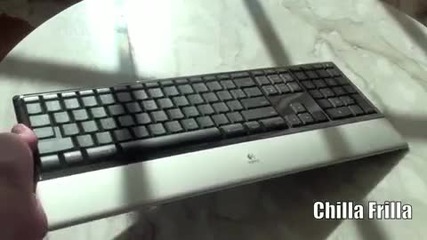 Logitech dinovo Keyboard - страхотна клавиатура Hd vidieo 