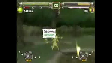 Naruto Ultimate Ninja 2 - Sakura Vs. Ino