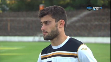 Играчът на мача Славия - Берое