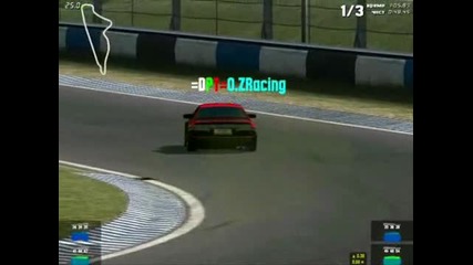 Ето малко дрифт Lfs O.zracing