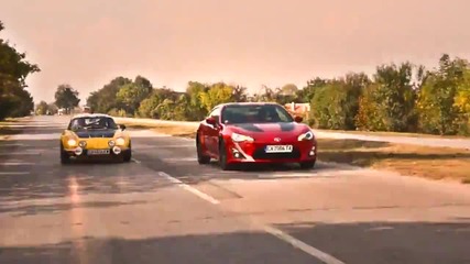 Renault Alpine and Toyota Gt86