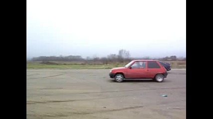 renault 5 1.4 & Nissan 100 nx 1.6i