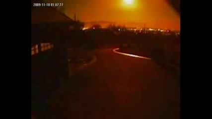 Метеор пада над Юта - Ноември 2009 