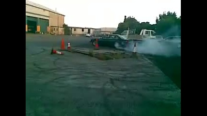 Bmw 525i drifting 