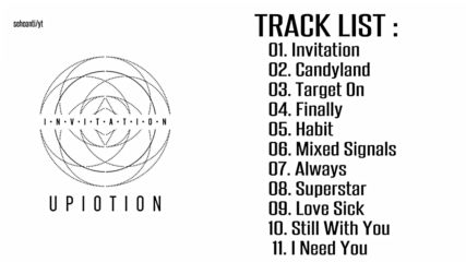 Up10tion 1st Album 'invitation'