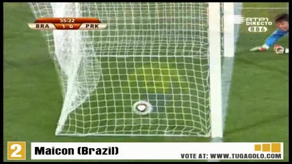 Топ 5 гола - Световно Първенство 2010 