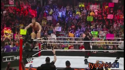 Wwe Royal Rumble 2013 : Team Hell No си запазват Tag Team Titles