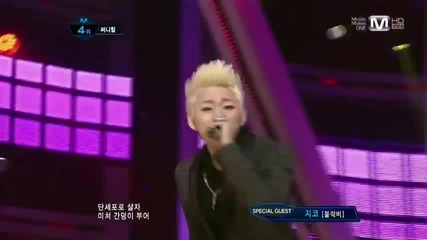 Sunny Hill - The Grasshopper Song @ M!countdown (02.02.2012)