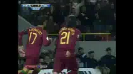 Cristiano Ronaldo Vs Belgium (First Goal)