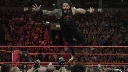 A cinematic look at Roman Reigns' gravity-defying dive: WWE.com Exclusive, July 9, 2018