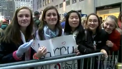 Justin Bieber Exclusive Look on the Today Show 