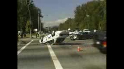 Dv - 151 - 3 Sep 30 1999 Coq Police Car Mva Roll Over Lougheed