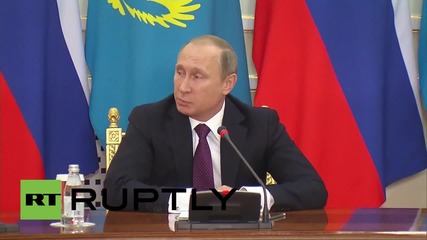 Kazakhstan: U.S's refusal to engage in dialogue over Syria is "unconstructive" - Putin