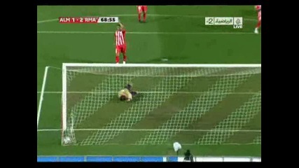 15.04.2010 Алмерия 1 - 2 Реал Мадрид гол на Рафаел Ван Дер Варт 