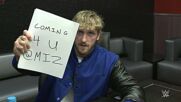 Logan Paul signs WWE contract and calls out The Miz