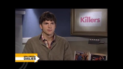 Killers with Ashton Kutcher and Tom Sellecks Mustache 