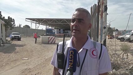 Нов конвой с хуманитарна помощ влезе в Газа от Египет през ГКПП "Рафах"