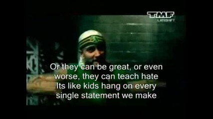Eminem - Sing for the moment (lyrics)