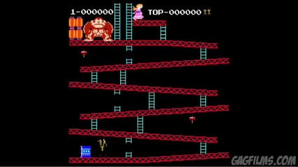 Пародия на Mortal Kombat ! ! ! Scorpion vs donkey kong