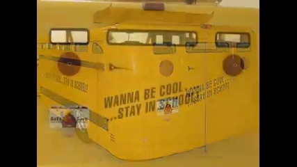 * - Hot Rod School Bus