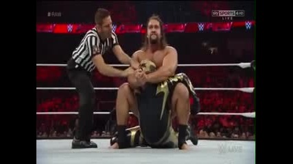 Alexander Rusev vs Goldust - Wwe Raw 30.03.2015