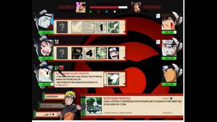 Naruto - Arena Kisame, Kankuro, Shino 