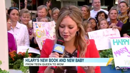 Hilary Duff - Good Morning America Interview (10_10_2011)
