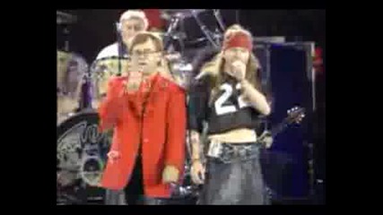 Axl Rose, Elton John&queen - Bohemian Rhapsod