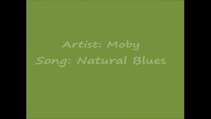 Moby - Natural Blues