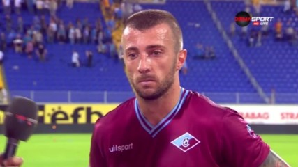 Мартин Тошев: Ако ни бяха свирили дузпа, мачът отиваше в друга посока
