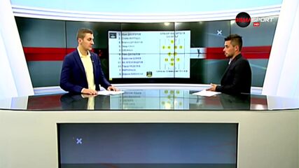 Вижте отбора на кръга от 10-тия кръг на efbet Лига